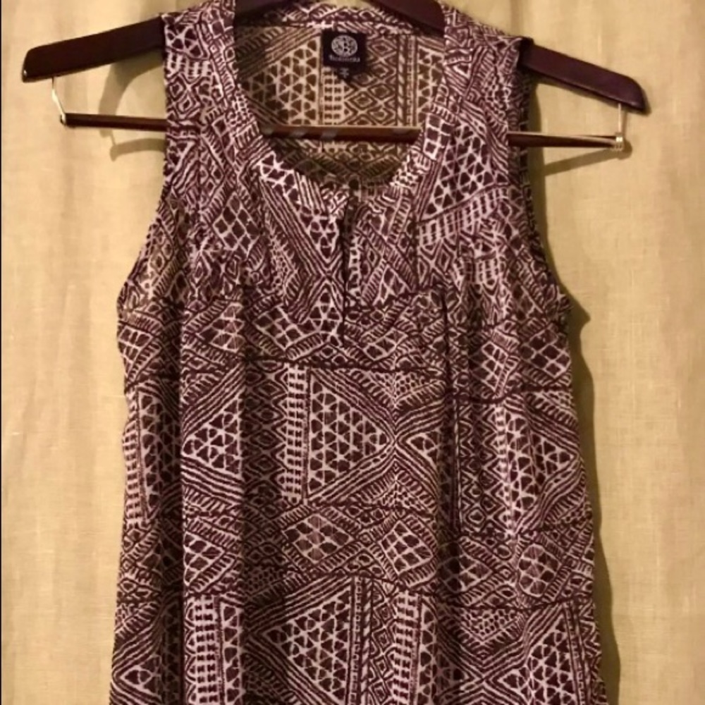 Casual Tribal Print Blouse